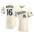 M.Twins #16 Austin Martin Player Cream Home Limited Elite Hdoa Stitched Jerseys