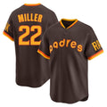 S.Diego Padres #22 Mason Miller Player Brown Home Cooperstown Collection Replica Game Hdoa Stitched Jerseys