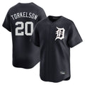 D.Tigers #20 Spencer Torkelson Player Navy Home Limited Game Hdoa Stitched Jerseys