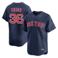 B.Red Sox #36 Triston Casas Player Navy Limited Home Game Hdoa Stitched Jerseys