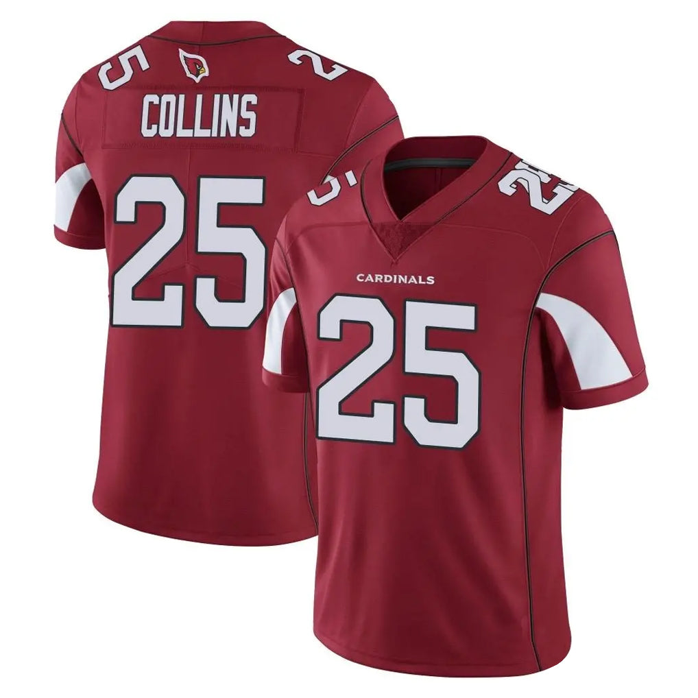 A.Cardinals #25 Zaven Collins Player Cardinal Vapor Limited Home Game  Hdoa Stitched Jerseys
