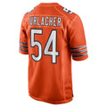 C.Bears #54 Brian Urlacher Player Orange Home Game Hdoa Stitched Jerseys