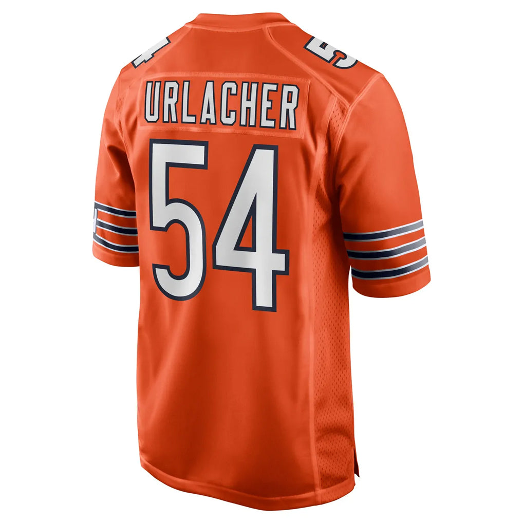 C.Bears #54 Brian Urlacher Player Orange Home Game Hdoa Stitched Jerseys