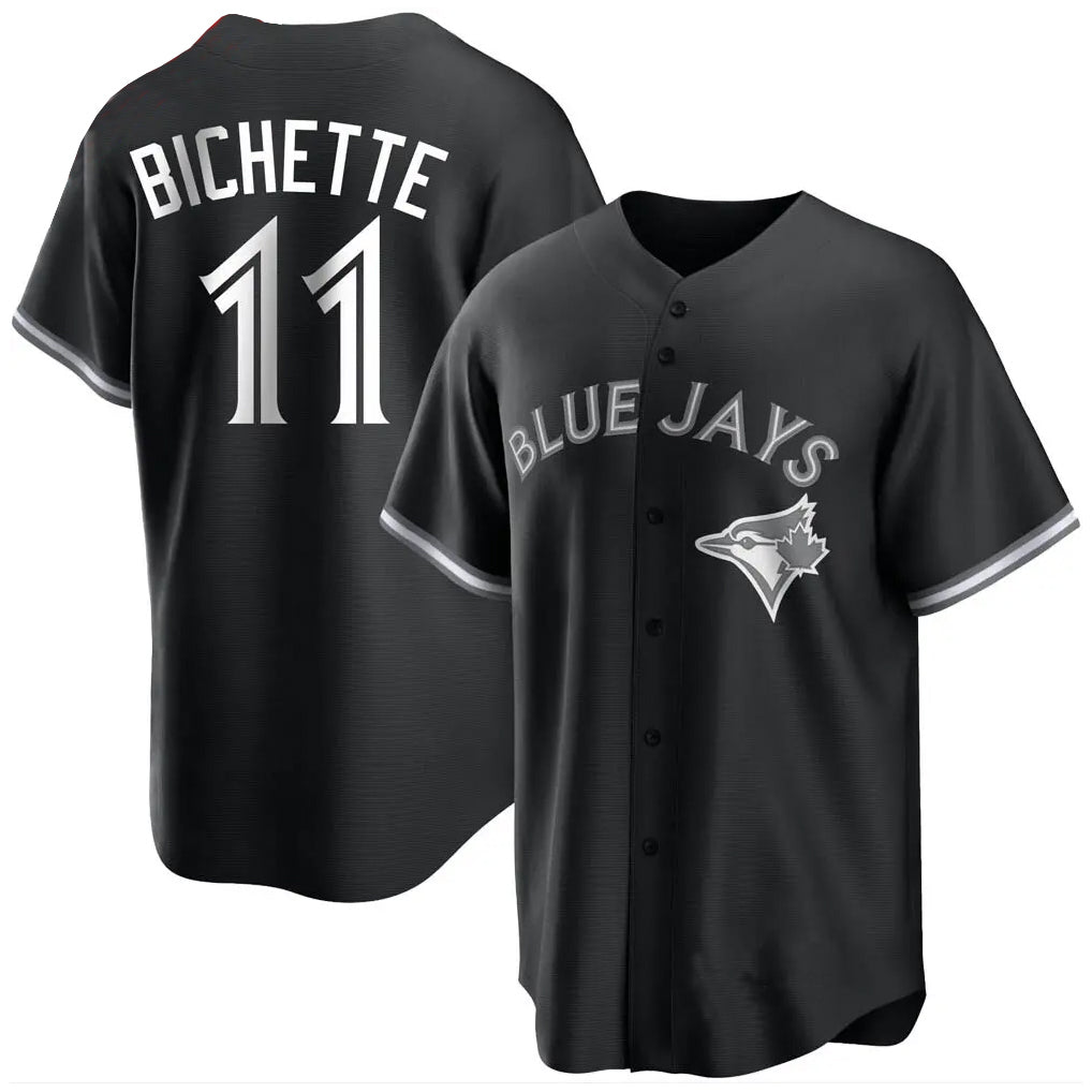 T.Blue Jays #11 Bo Bichette Player Black Home Game Hdoa Stitched Jerseys