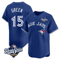 T.Blue Jays #15 Chad Green Player Royal 2025 World Series Limited Hdoa Stitched Jerseys