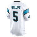 C.Panthers #5 Jaelan Phillips Player White Game Hdoa Stitched Jerseys