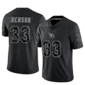 A.Cardinals #33 Trey Benson Player Black RFLCTV Limited Hdoa Stitched Jerseys