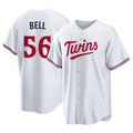 M.Twins #56 Josh Bell Player White Home Game Hdoa Stitched Jerseys