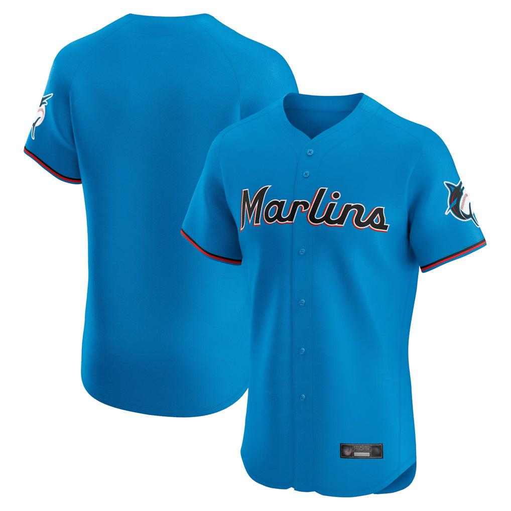 M.Marlins ## Marlins Blank Player Blue Home Limited Elite Hdoa Stitched Jerseys