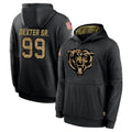 C.Bears #99 Gervon Dexter Sr. Player Black Salute to Service Pullover Hoodies Limited Hdoa Stitched Jerseys