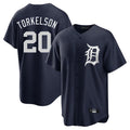 D.Tigers #20 Spencer Torkelson Player Navy Game Home Hdoa Stitched Jerseys