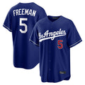 LA.Dodgers #5 Freddie Freeman Player Royal Game Home Hdoa Stitched Jerseys