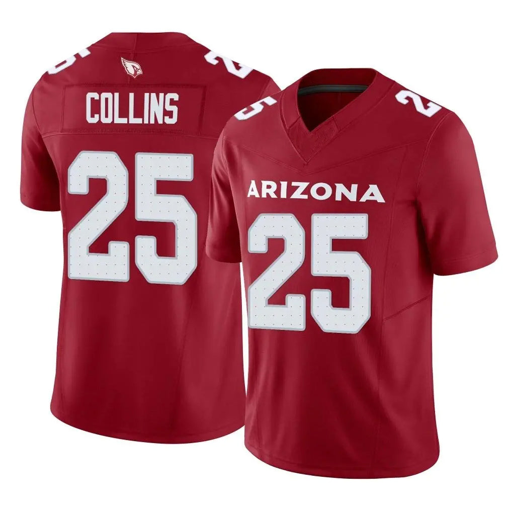 A.Cardinals #25 Zaven Collins Player Cardinal Vapor F.U.S.E. Limited Home Game Hdoa Stitched Jerseys