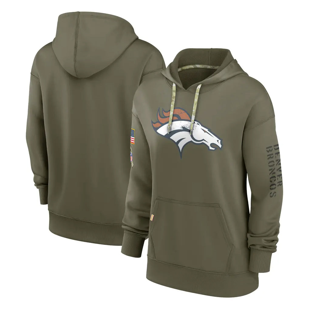 D.Broncos ## Broncos Blank Player Olive Salute to Service Pullover Hoodies Limited Hdoa Stitched Jerseys