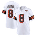 C.Browns #8 Dillon Gabriel Player White Alternate Home Game Hdoa Stitched Jerseys