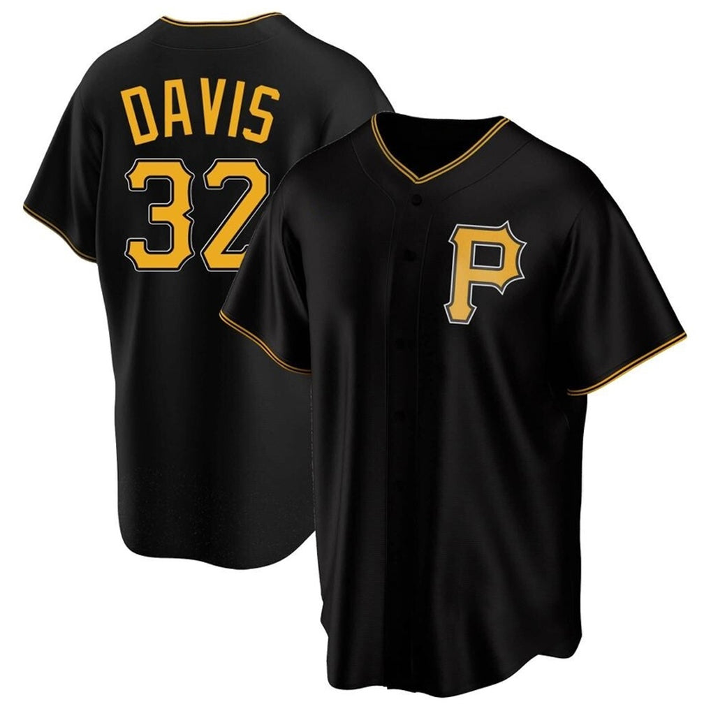 P.Pirates #32 Henry Davis Player Black Alternate 2025 Home Game Hdoa Stitched Jerseys