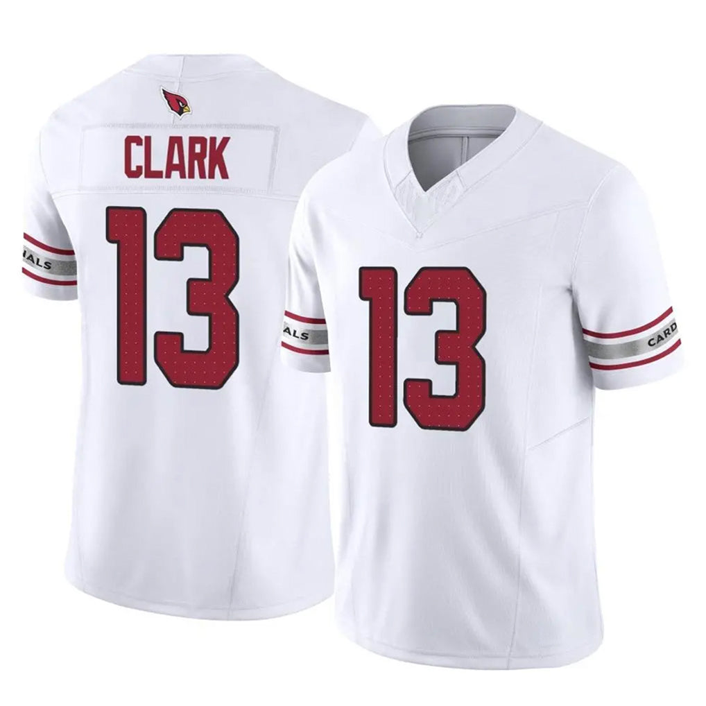 A.Cardinals #13 Kei'Trel Clark Player White Vapor F.U.S.E. Limited Home Game Hdoa Stitched Jerseys