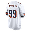 C.Bears #99 Gervon Dexter Sr. Player White Home Game Hdoa Stitched Jerseys