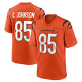 C.Bengals #85 Chad Johnson Player Orange Home Game Hdoa Stitched Jerseys