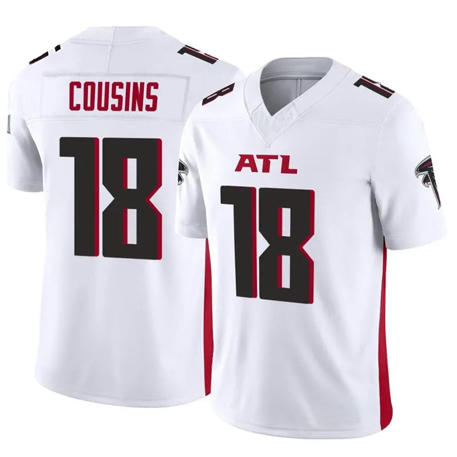 A.Falcons #18 Kirk Cousins Player Vapor F.U.S.E. Limited Whtie Hdoa Stitched Jerseys