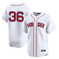 B.Red Sox #36 Triston Casas Player White Limited Home Game Hdoa Stitched Jerseys