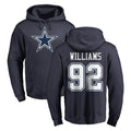 D.Cowboys #92 Quinnen Williams Player Navy Pullover Hoodies Limited Hdoa Stitched Jerseys