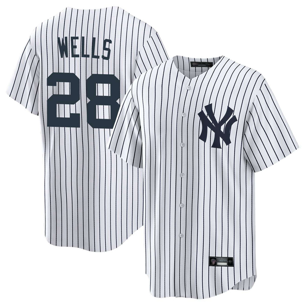 NY.Yankees #28 Austin Wells Player White Game Home Hdoa Stitched Jerseys