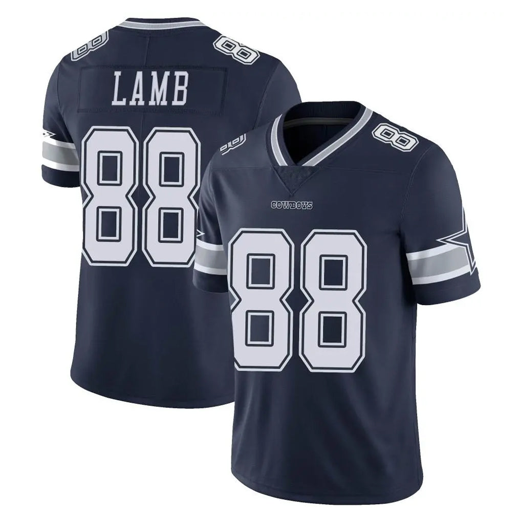 D.Cowboys #88 CeeDee Lamb Player Navy Vapor Untouchable Limited Home Game Hdoa Stitched Jerseys
