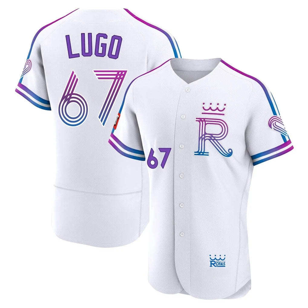 KC.Royals #67 Seth Lugo Player White 2026 City Connect Limited Elite Home Hdoa Stitched Jerseys
