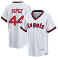 LA.Angels #44 Ben Joyce Player White T-shirt Home Game Hdoa Stitched Jerseys