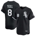 C.White Sox #8 Kyle Teel Player Black Limited Home Hdoa Stitched Jerseys