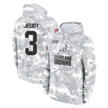 C.Browns #3 Jerry Jeudy Player Arctic Camo Salute to Service Hoodies Limited Game Hdoa Stitched Jerseys