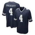 D.Cowboys #4 Dak Prescott Player Navy Home Game Hdoa Stitched Jerseys