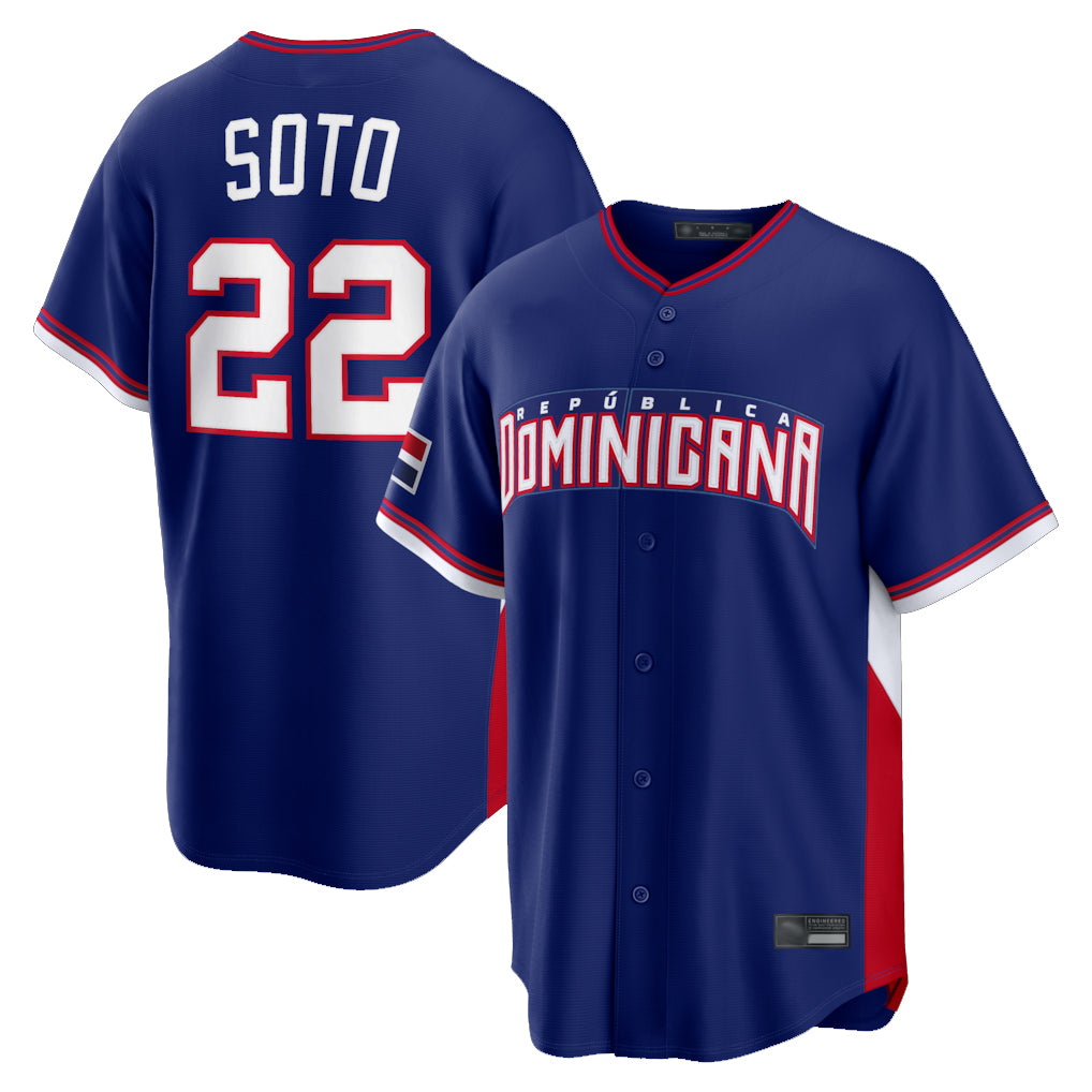 NY.Mets #22 Juan Soto Player Royal 2026 World Classic Home Limited Hdoa Stitched Jerseys