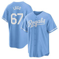 KC.Royals #67 Seth Lugo Player Light Blue Home Game Hdoa Stitched Jerseys