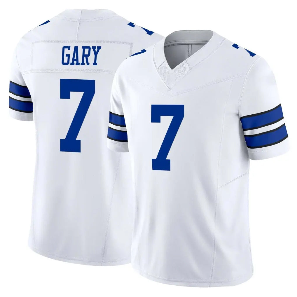 D.Cowboys #7 Rashan Gary Player White Limited Vapor F.U.S.E. Home Game Hdoa Stitched Jerseys