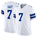 D.Cowboys #7 Rashan Gary Player White Limited Vapor F.U.S.E. Home Game Hdoa Stitched Jerseys