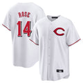 C.Reds #14 Pete Rose Player White Home Game Hdoa Stitched Jerseys