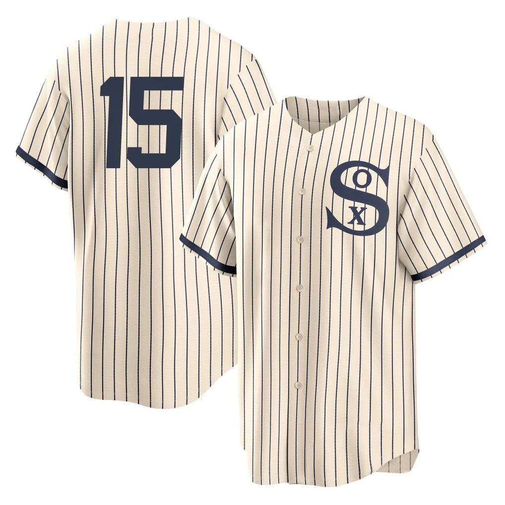 C.White Sox #15 Sean Newcomb Player Cream Field of Dreams Home Game Hdoa Stitched Jerseys