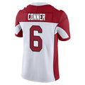 A.Cardinals #6 James Conner Player White Vapor Limited Home Game Hdoa Stitched Jerseys