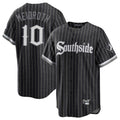 C.White Sox #10 Chase Meidroth Player Black City Connect Home Game Hdoa Stitched Jerseys