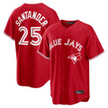T.Blue Jays #25 Anthony Santander Player Red Home Limited Hdoa Stitched Jerseys