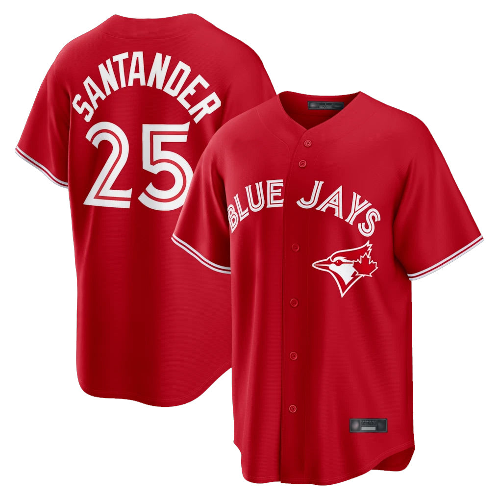 T.Blue Jays #25 Anthony Santander Player Red Home Limited Hdoa Stitched Jerseys