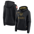 C.Bears ## Bears Blank Player Black Salute to Service Pullover Hoodies Limited Hdoa Stitched Jerseys
