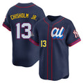 NY.Yankees #13 Jazz Chisholm Jr Player Navy All Star Limited Home Hdoa Stitched Jerseys
