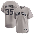 NY.Yankees #35 Cody Bellinger Player Gray Limited Home Hdoa Stitched Jerseys