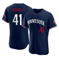 M.Twins #41 Joe Ryan Player Navy Replica Home Limited Elite Hdoa Stitched Jerseys