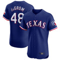 T.Rangers #48 Jacob deGrom Player Royal Elite Home Limited Hdoa Stitched Jerseys