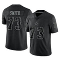 D.Cowboys #73 Tyler Smith Player Black Limited Reflective Home Game Hdoa Stitched Jerseys
