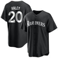 S.Mariners #20 Luke Raley Player Black Home Limited Hdoa Stitched Jerseys